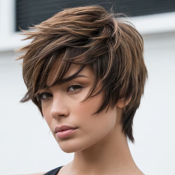 Messy Shaggy Cut&nbsp;