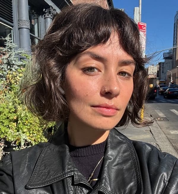 Razor Layered Bob with Wispy Bangs