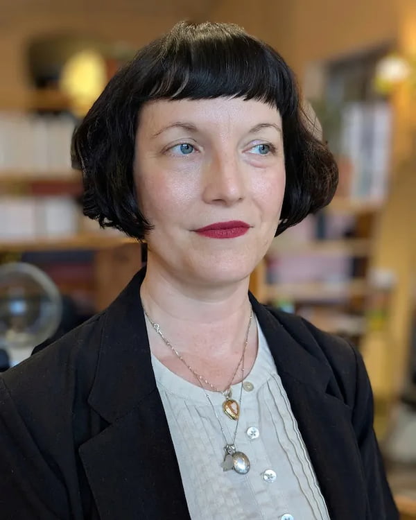 Vintage Short Bob with Mini Bangs&nbsp;