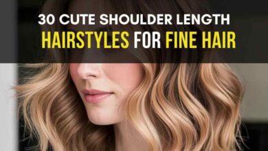 Shoulder Length Hairstyles for Fine Hair