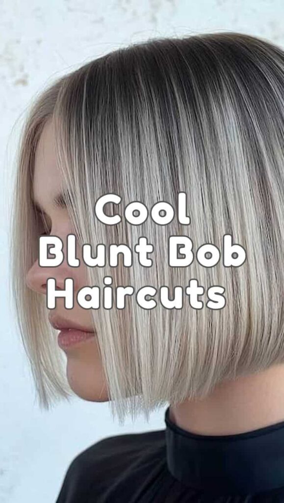 blunt bob haircuts