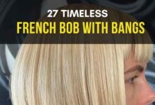 Timeless French Bob with Bangs