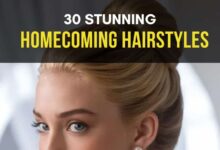 Classy Homecoming Hairstyles