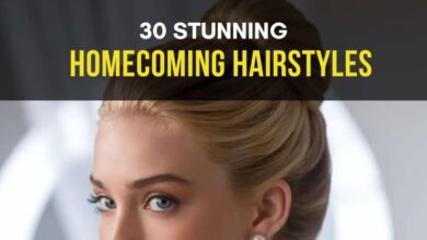 Classy Homecoming Hairstyles