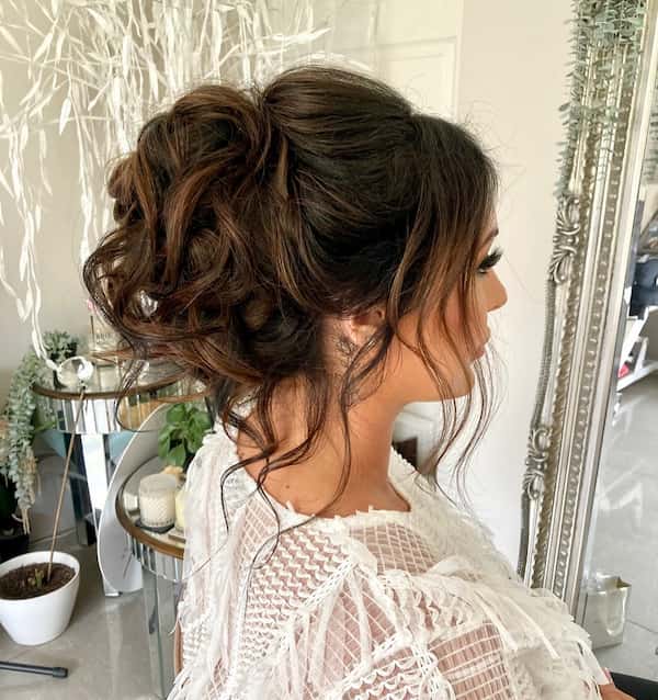Soft Romantic Updo