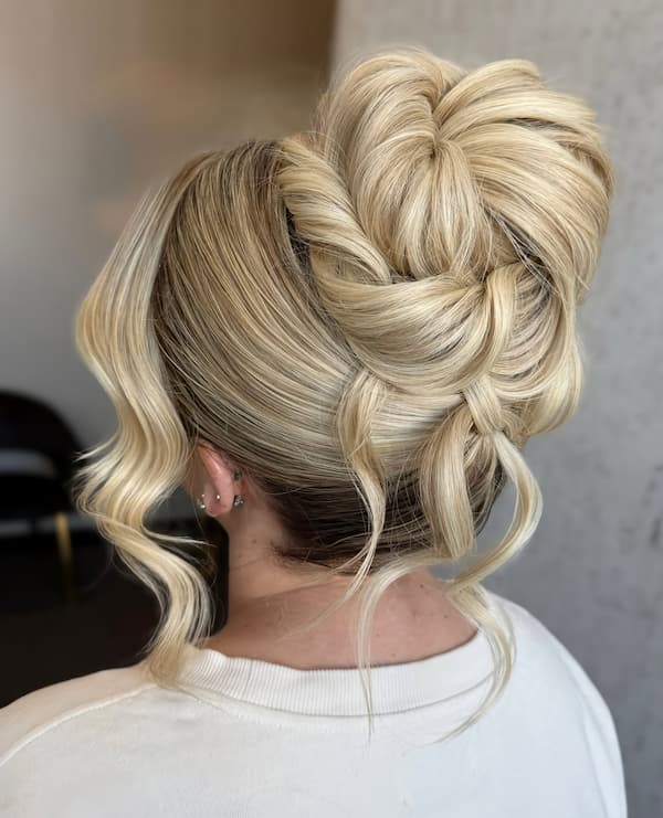 Tousled Updo