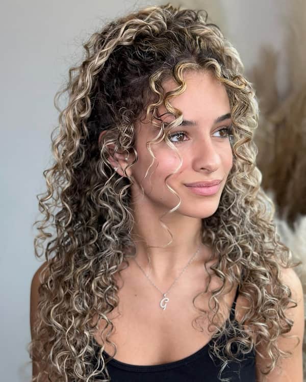 Super Wavy Half Up Half Down