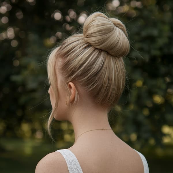 High Ballerina Bun