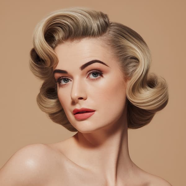 Classic Hollywood Waves