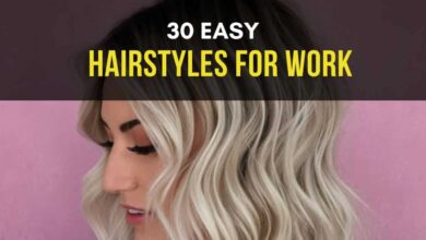Easy Hairstyles for Work