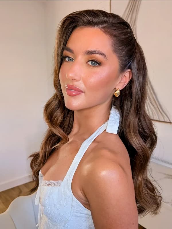 Side-Part Long Haircut