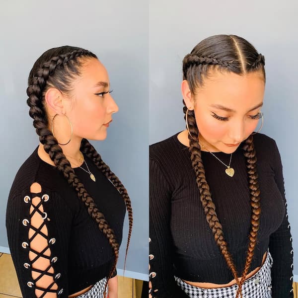 Double Dutch Braids