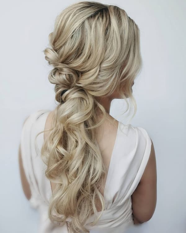 Textured Side Ponytail