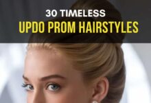 Timeless Updo Prom Hairstyles