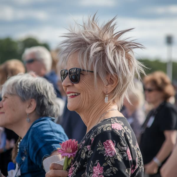 Spiky Faux Hawk