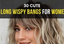 Long Wispy Bangs for All Women