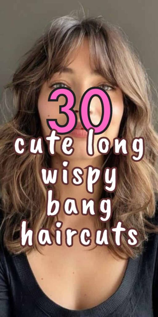 Long Wispy Bangs for All Women
