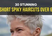 Stunning Short Spiky Haircuts for Over 60