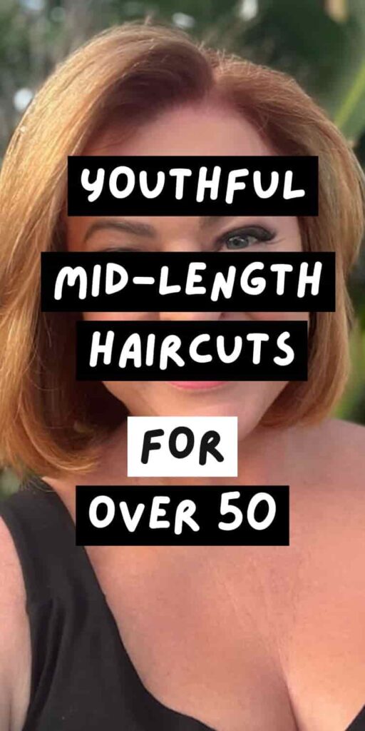 Youthful Medium Hairstyles for Women Over 60