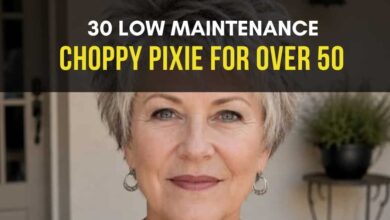 Low-Maintenance Choppy Pixie Cuts for Women Over 50
