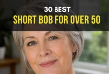 30 Best Short Bobs for Women Over 50