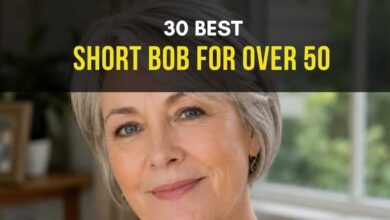30 Best Short Bobs for Women Over 50